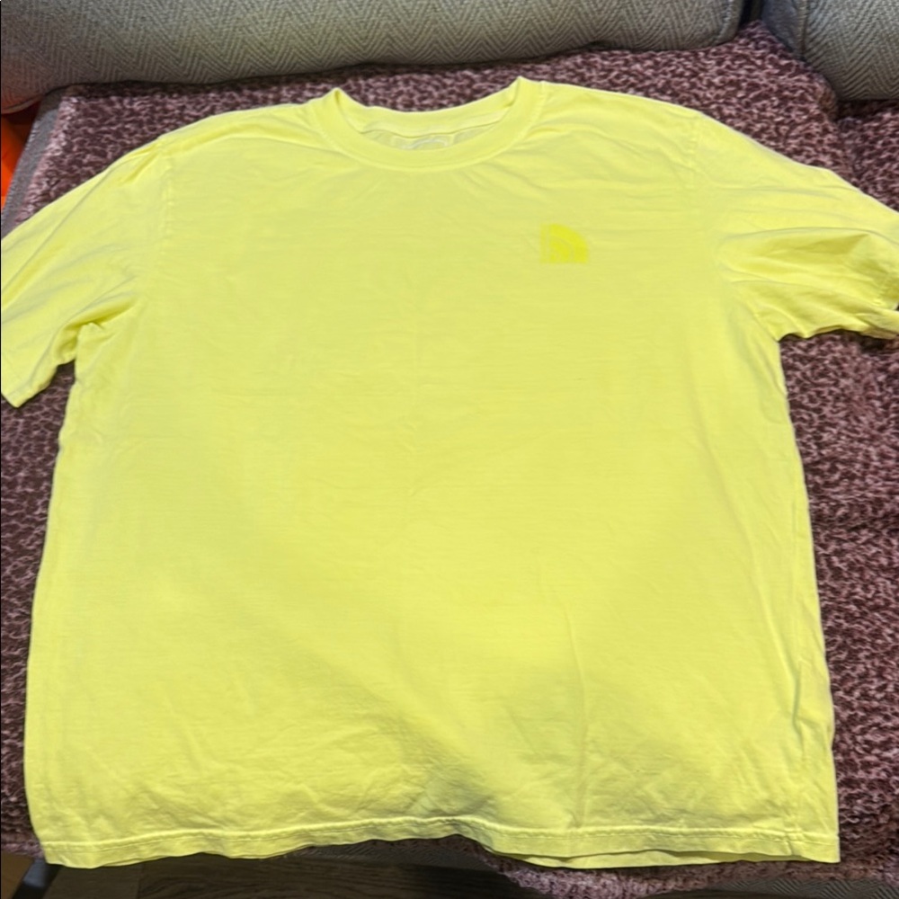 The North Face Men's Neon Yellow Tee